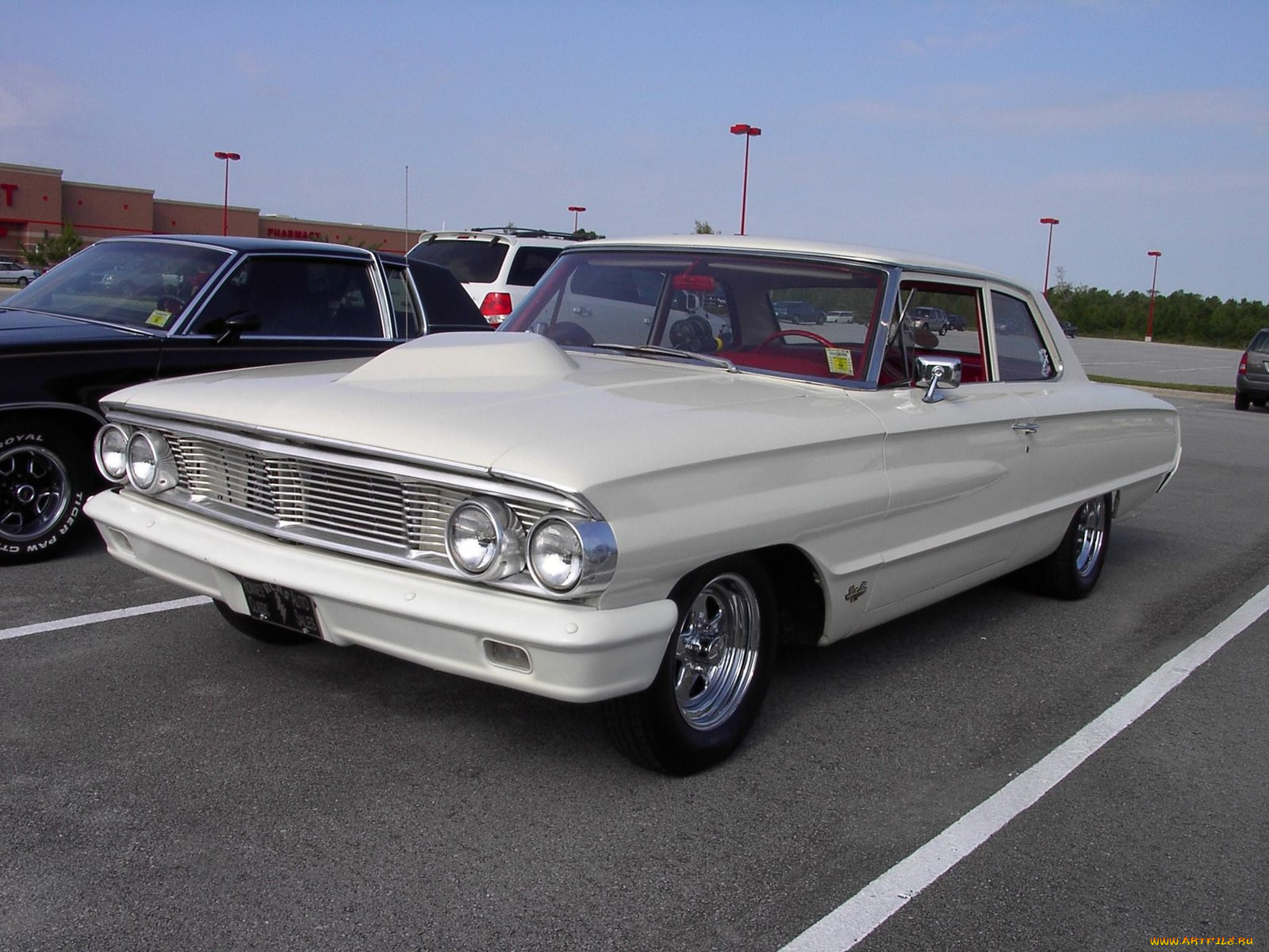1964, ford, galaxie, 500, hot, rod, classic, 